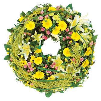 Couronne à plat.  Couronne à plat.