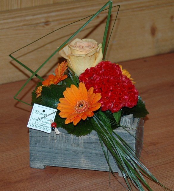 Livraison composition de fleurs - Carotte