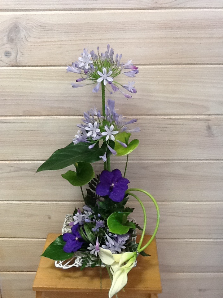 composition en fleurs coupées