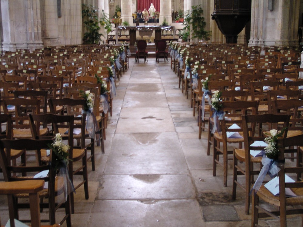 Décoration de l'église.