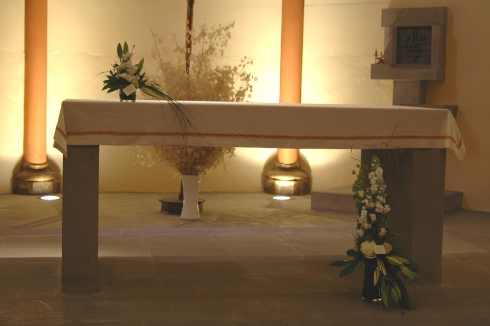 Décoration de l'église.